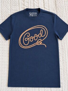 Good Good Golf Navy Short Sleeve Tee - Mens size S